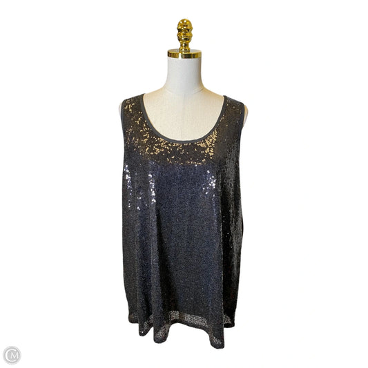 Top Sleeveless By Lane Bryant In Black, Size: 22