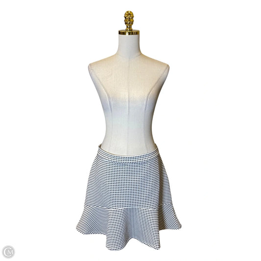 Skirt Mini & Short By Banana Republic In Black & White, Size: 10