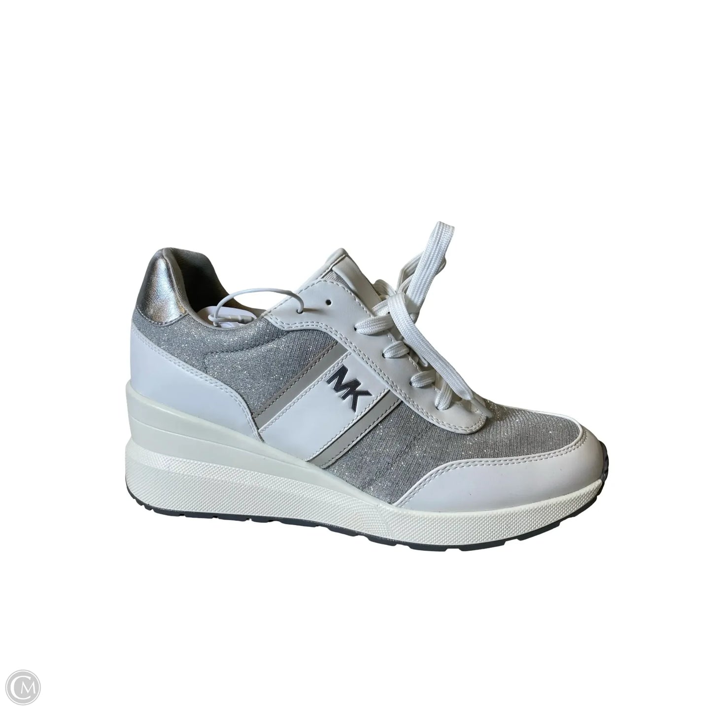 Shoes Designer By Michael Kors In White, Size: 9