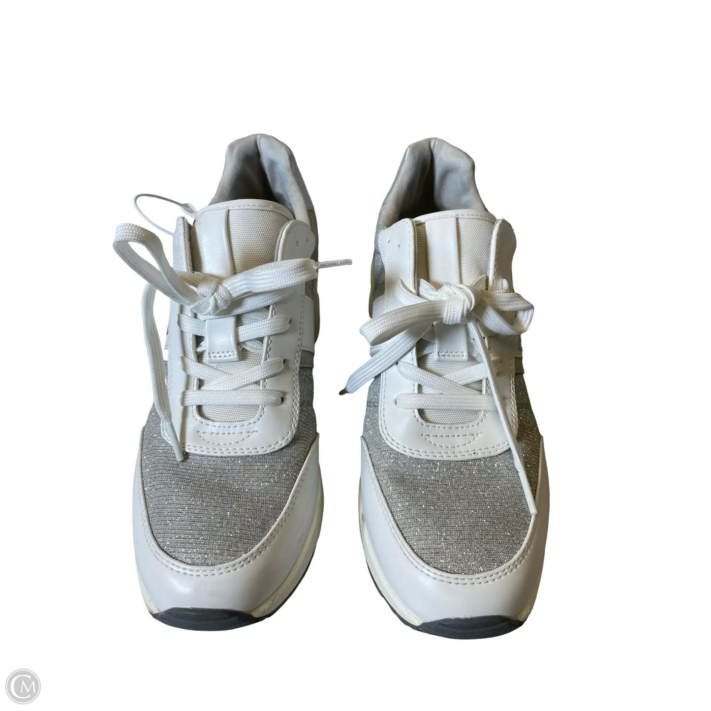 Shoes Designer By Michael Kors In White, Size: 9
