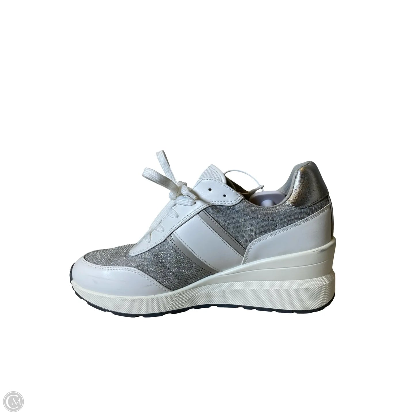Shoes Designer By Michael Kors In White, Size: 9