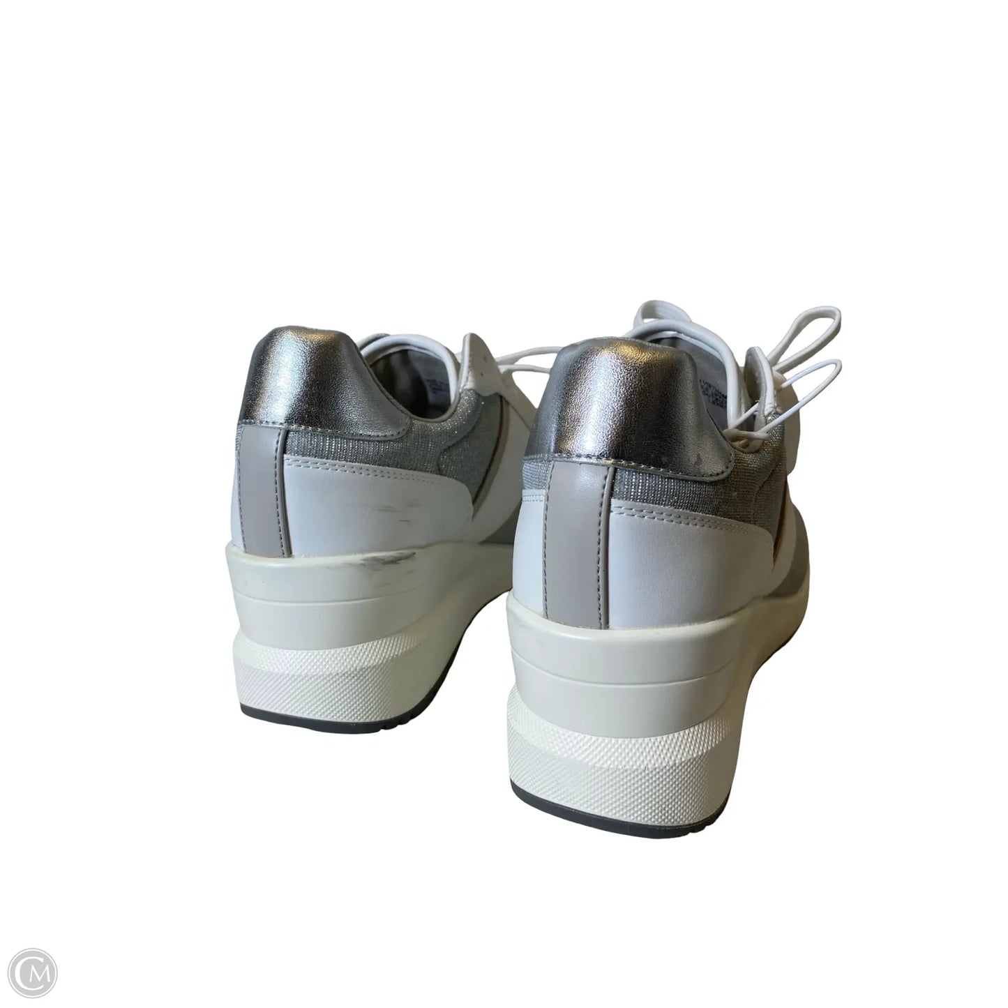 Shoes Designer By Michael Kors In White, Size: 9