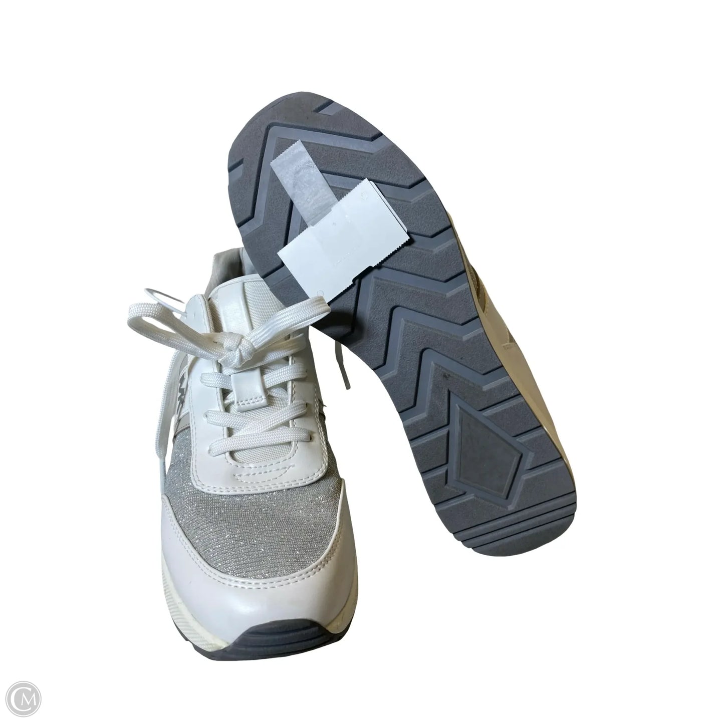 Shoes Designer By Michael Kors In White, Size: 9