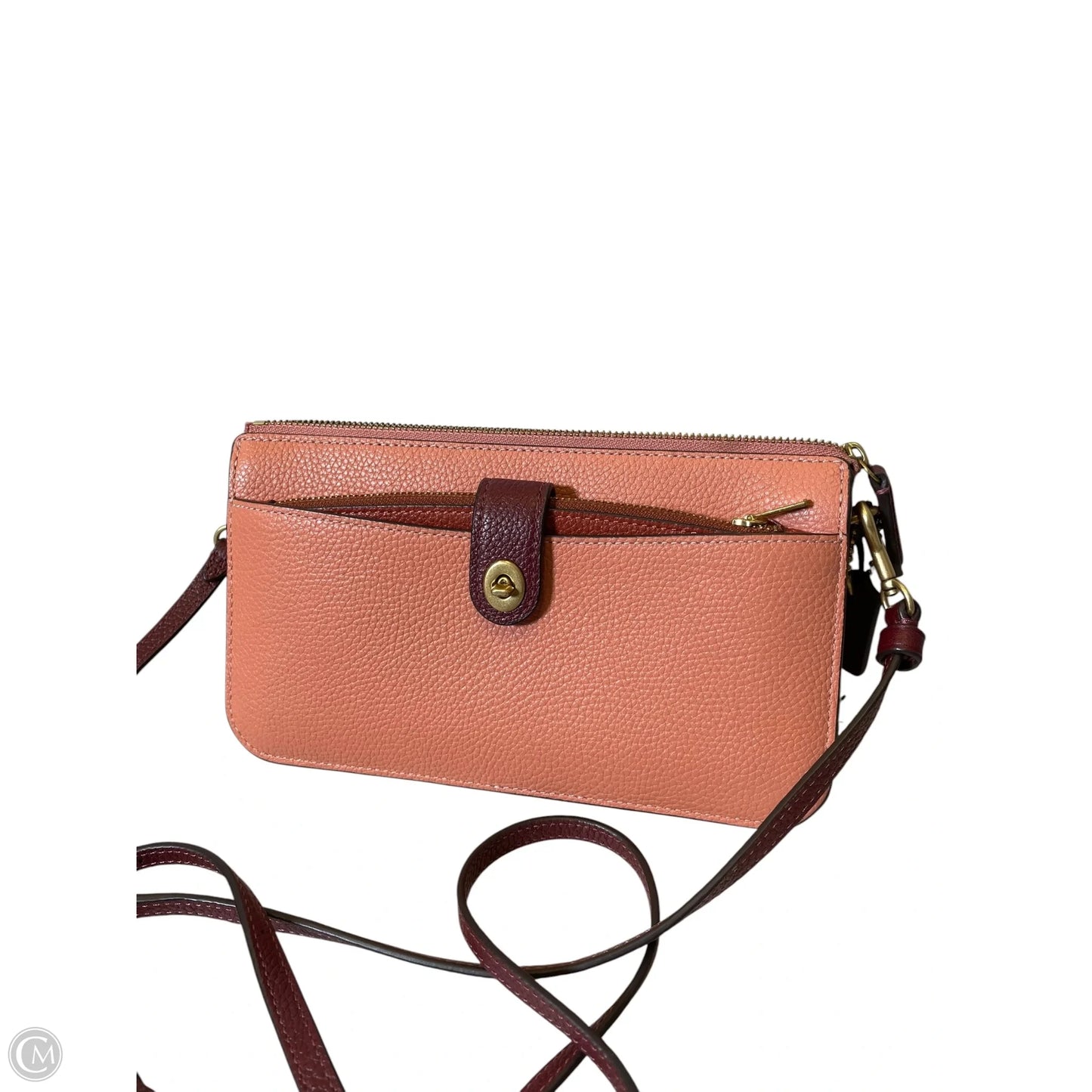 Crossbody Designer By Coach, Size: Small