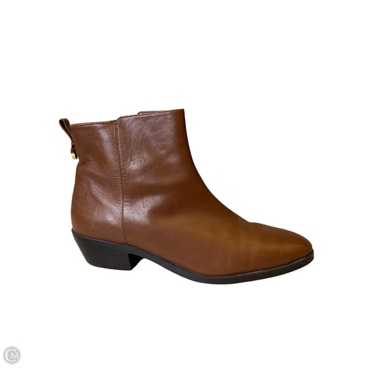 Boots Designer By Coach In Brown, Size: 10