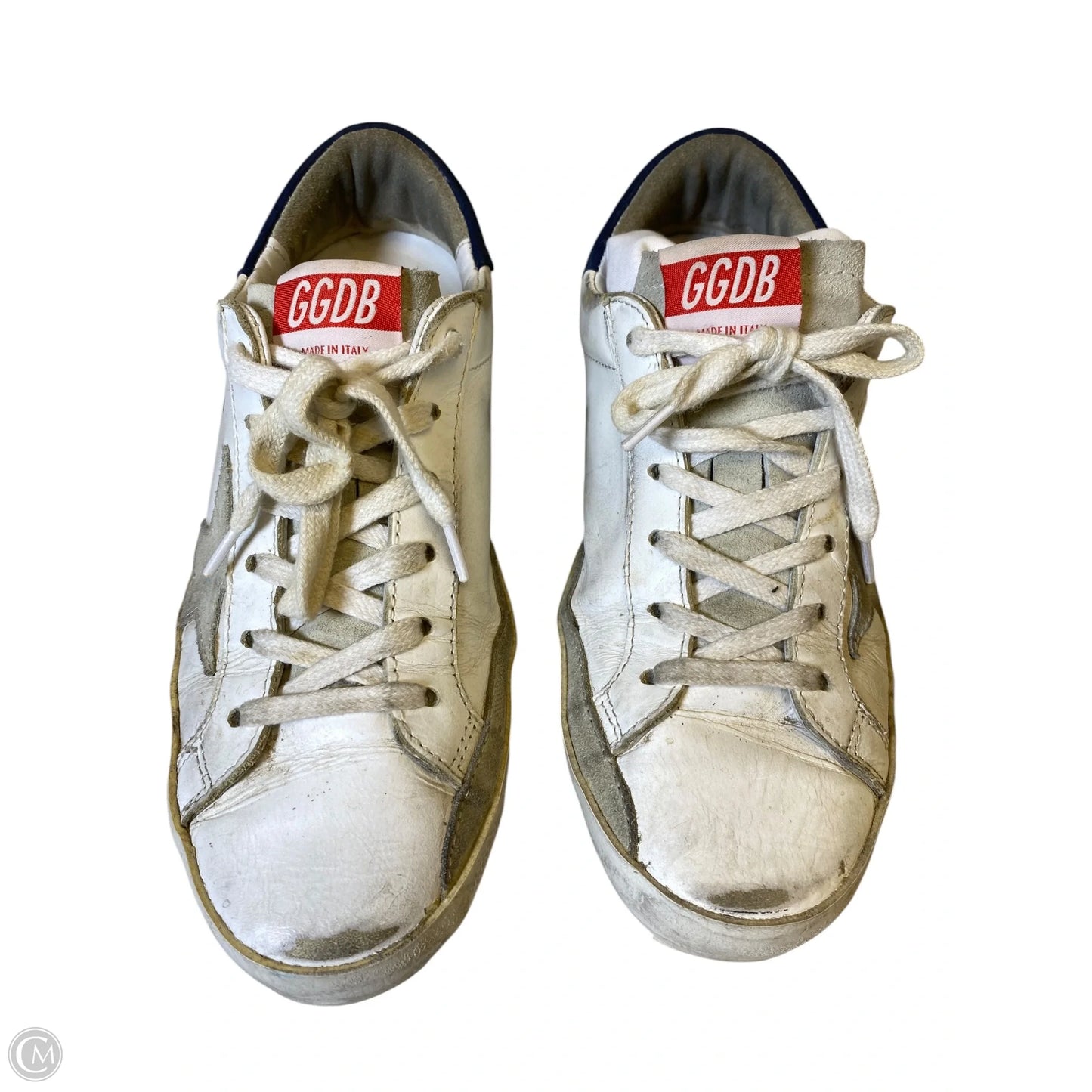 Shoes Luxury Designer By Golden Goose In White, Size: 6.5