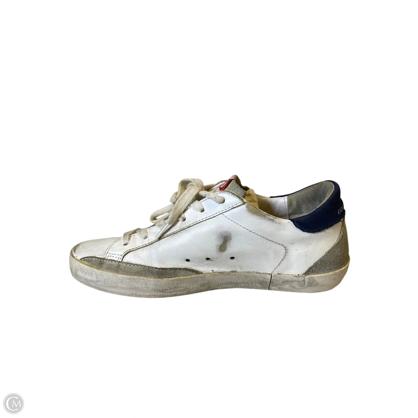 Shoes Luxury Designer By Golden Goose In White, Size: 6.5