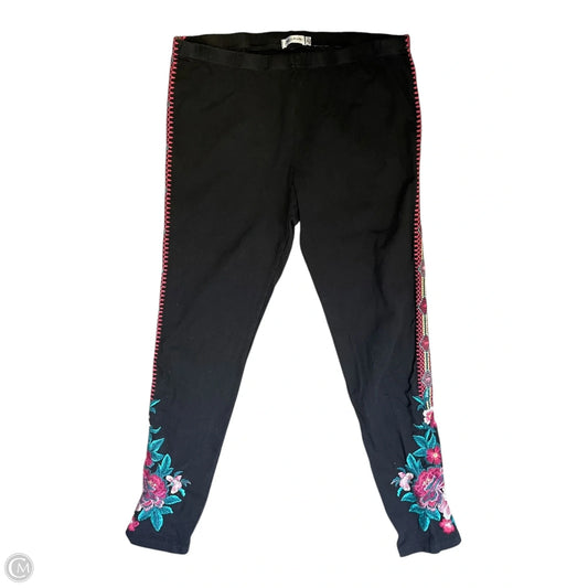 Pants Designer By Johnny Was In Multi-colored, Size: M