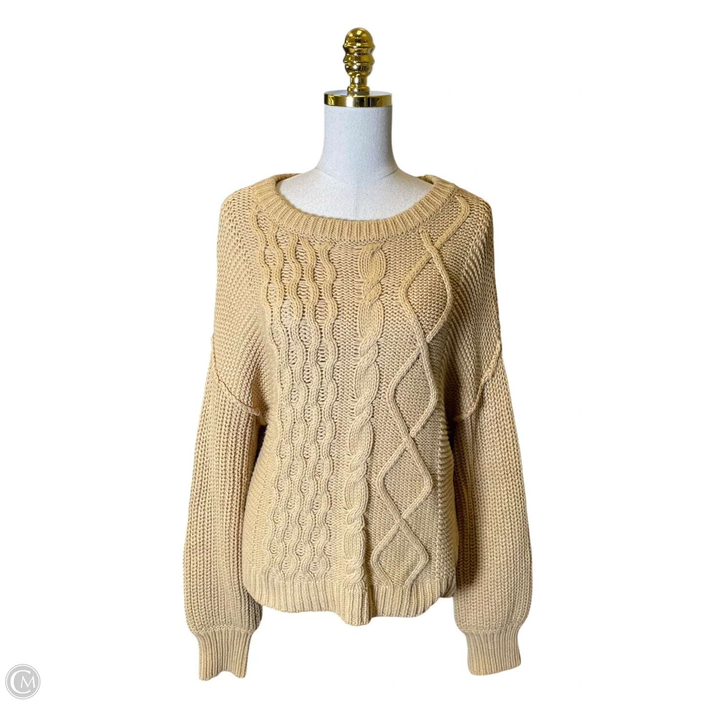 Sweater By Free People In Beige, Size: S