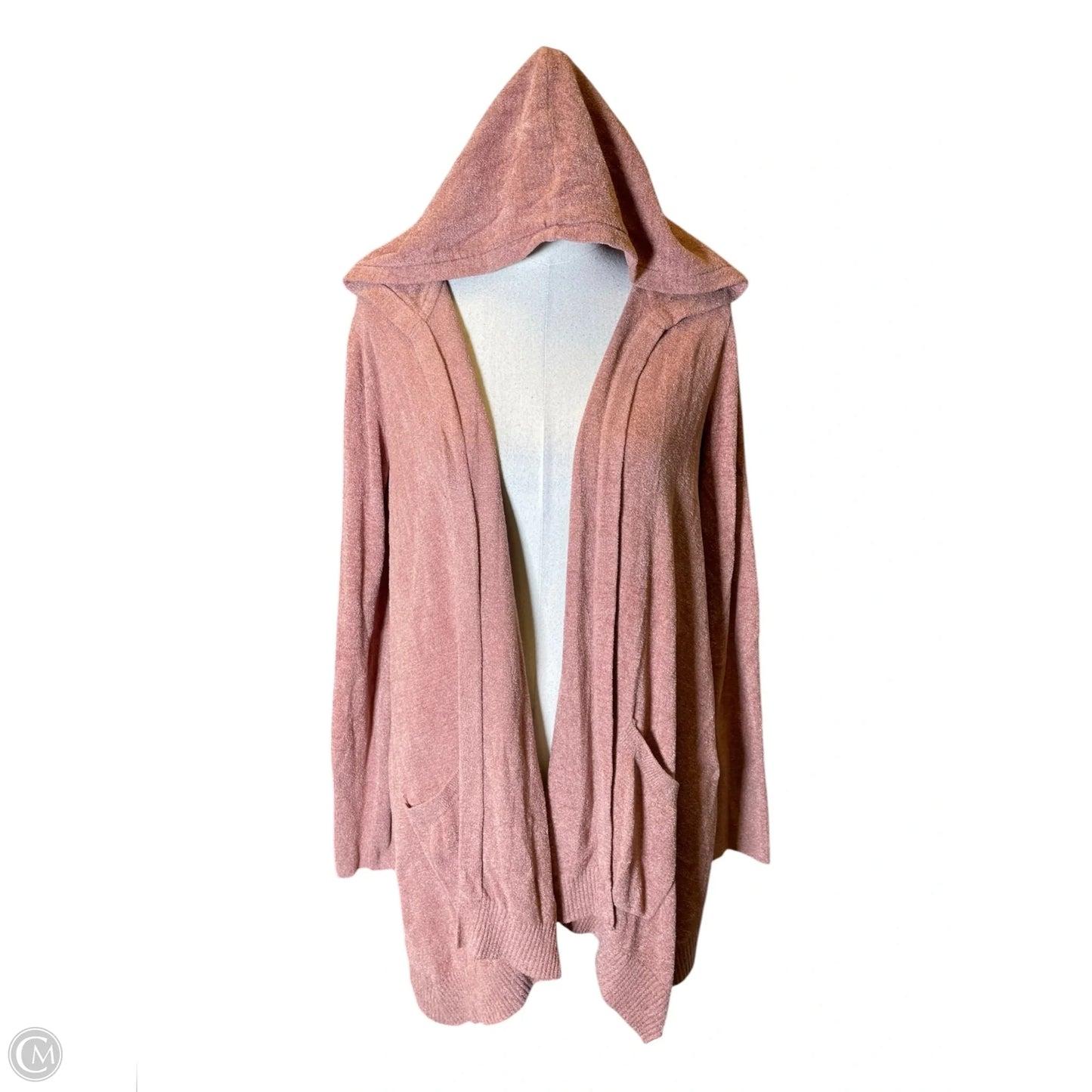 Sweater Cardigan By Barefoot Dreams In Brown, Size: M