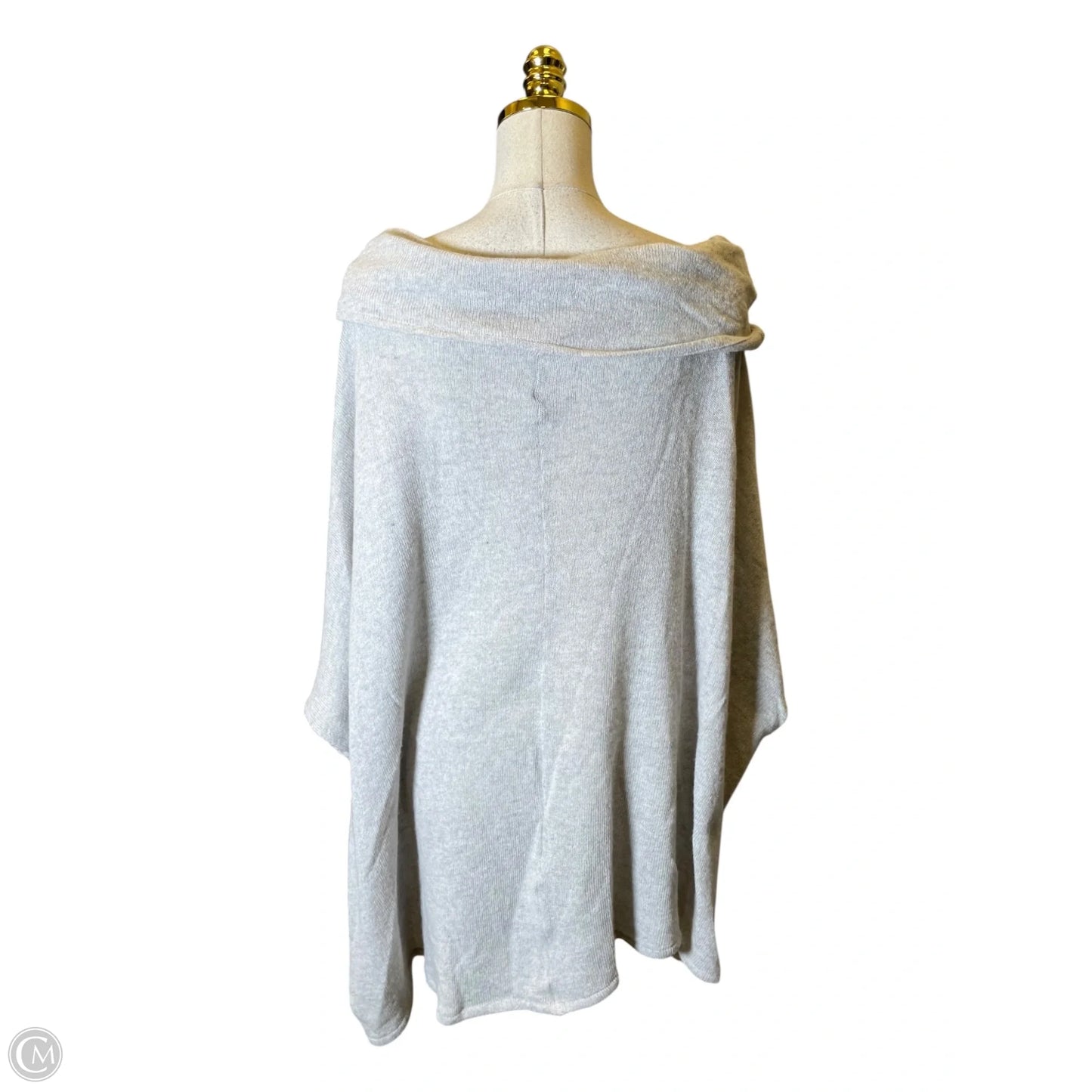 Shawl By Bryn Walker In Grey, Size: Xl
