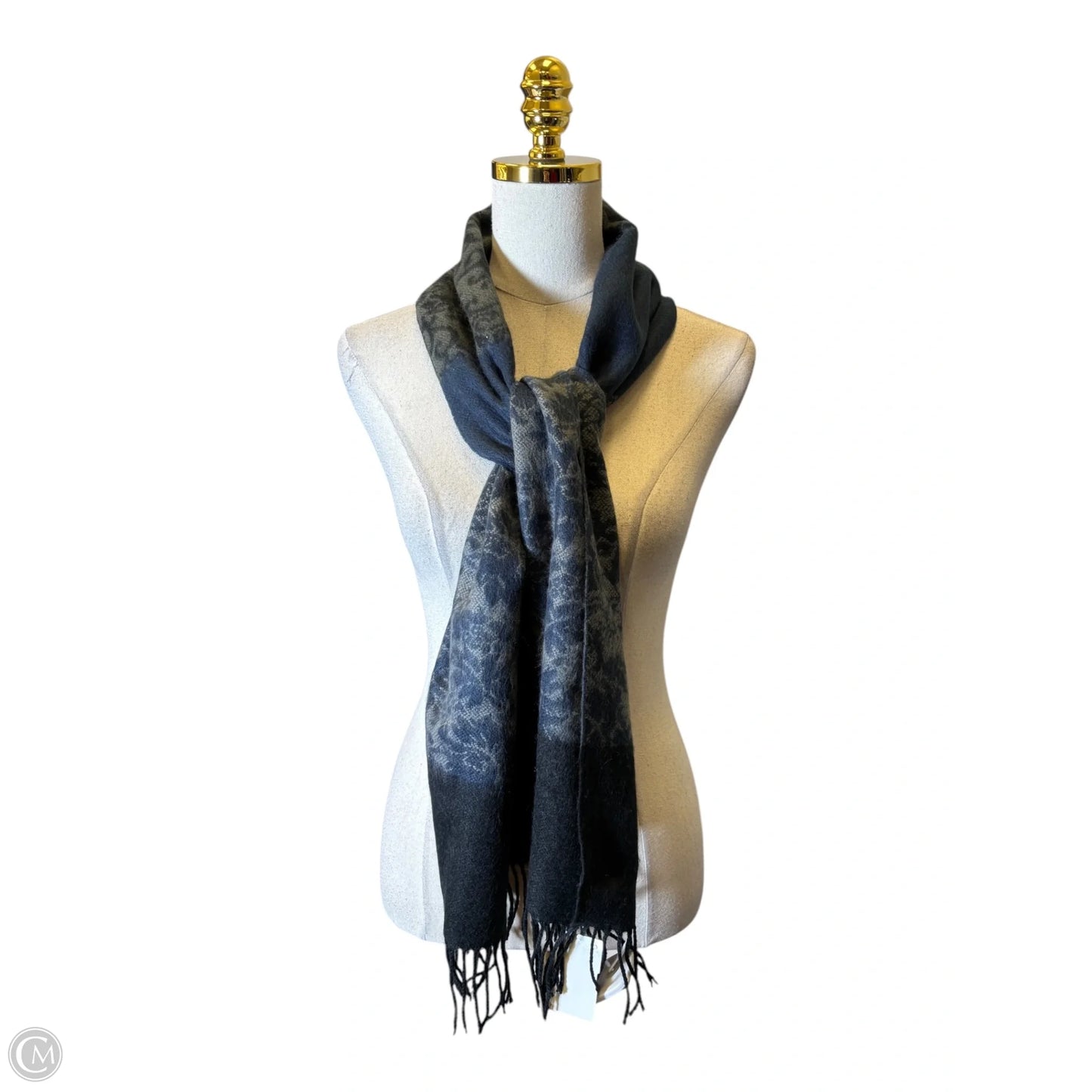 Scarf Winter By Clothes Mentor In Grey