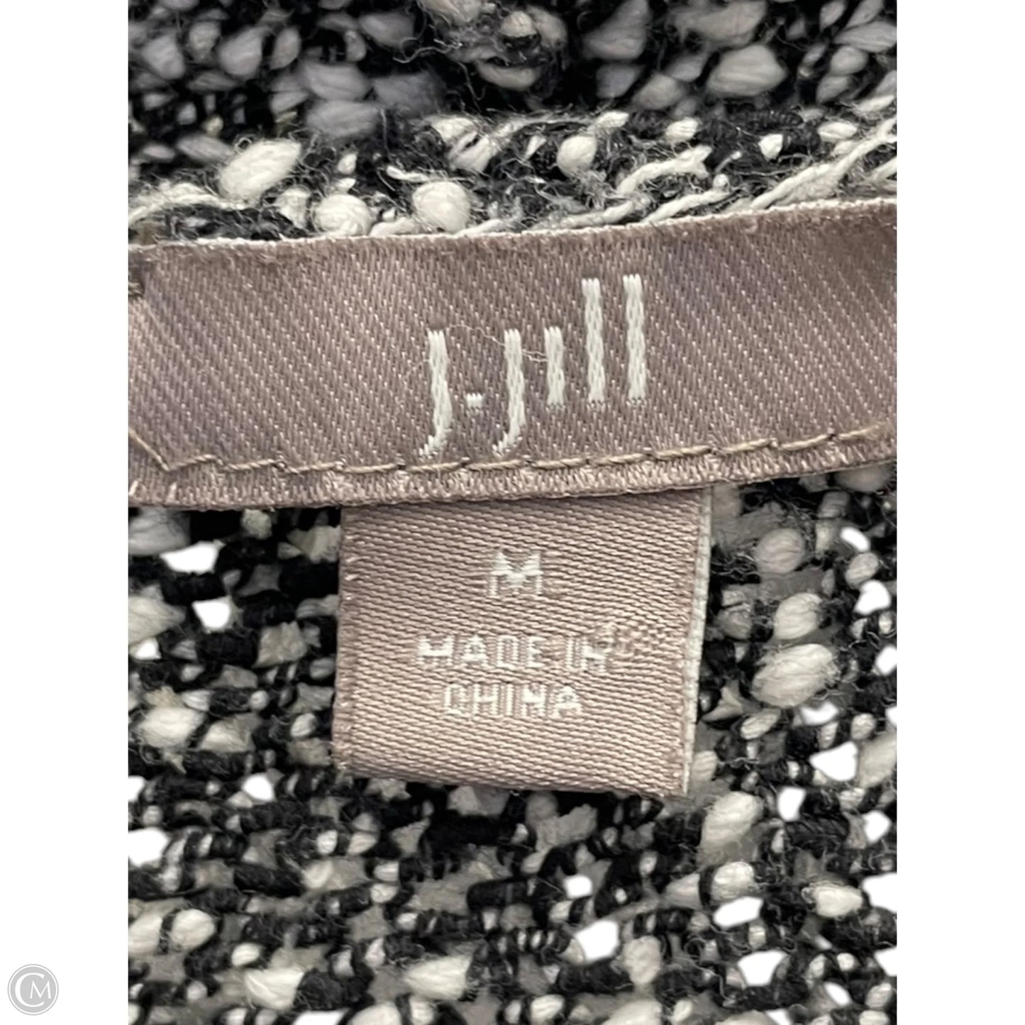 Jacket Other By J. Jill In Black & White, Size: M