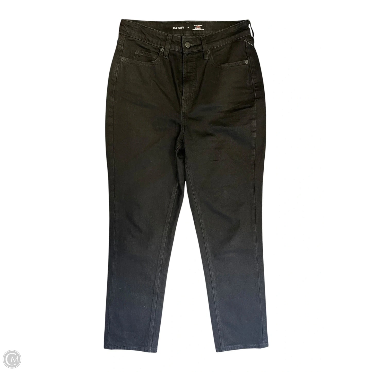 Jeans Straight By Old Navy In Black, Size: 6