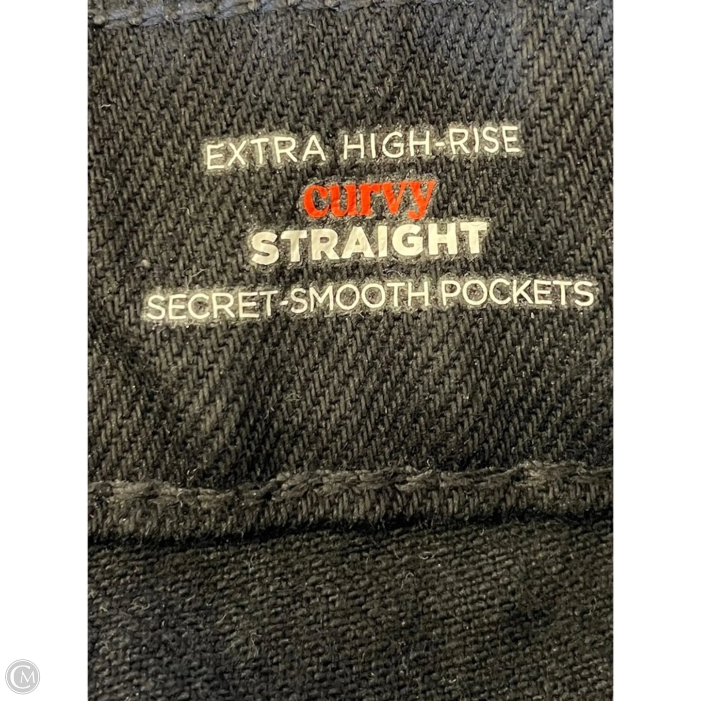 Jeans Straight By Old Navy In Black, Size: 6