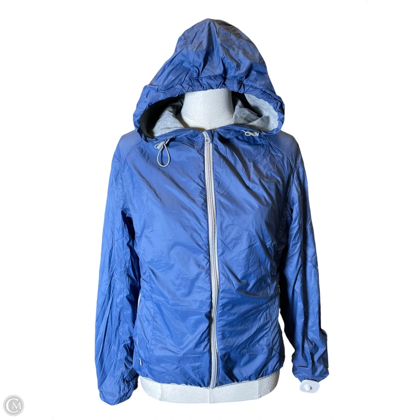 Jacket Puffer & Quilted By Clothes Mentor In Blue, Size: M