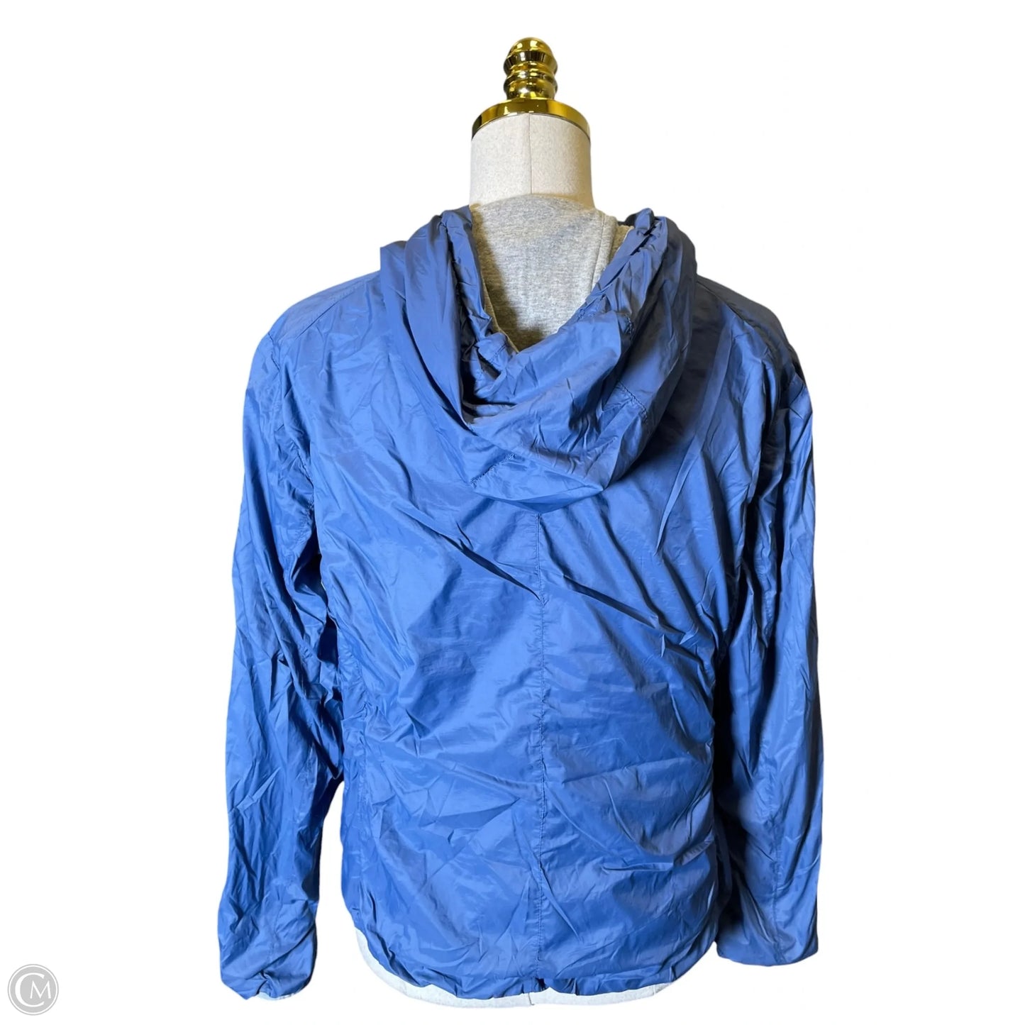 Jacket Puffer & Quilted By Clothes Mentor In Blue, Size: M