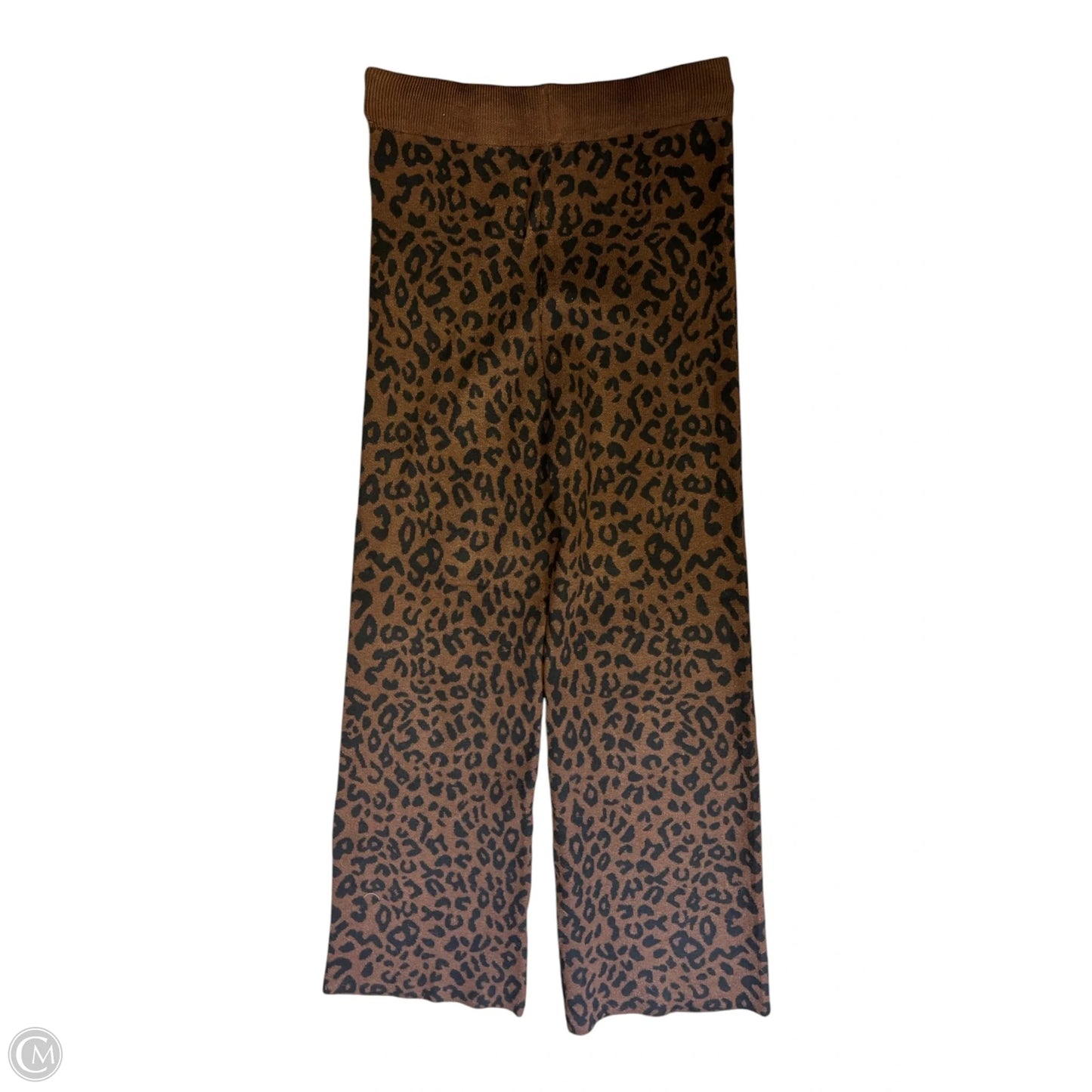 Pants Lounge By Clothes Mentor In Animal Print, Size: L