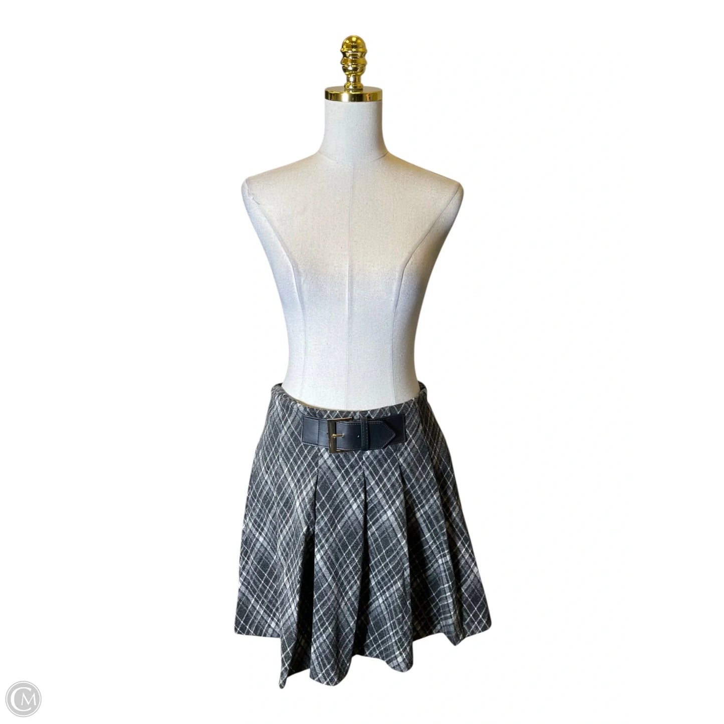 Skirt Mini & Short By Clothes Mentor In Plaid Pattern, Size: Xxl