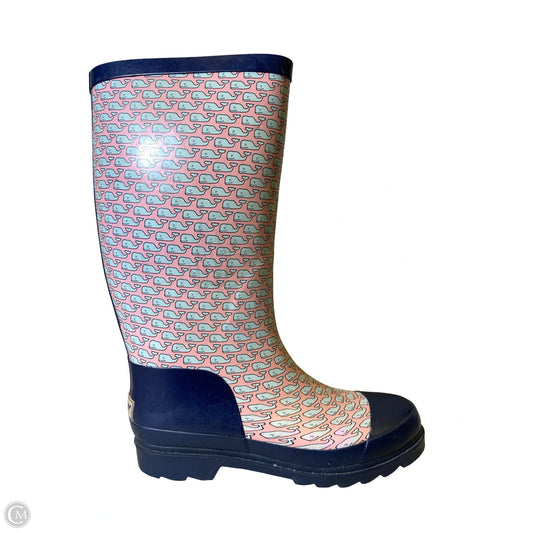 Boots Rain By Vineyard Vines In Multi-colored, Size: 8