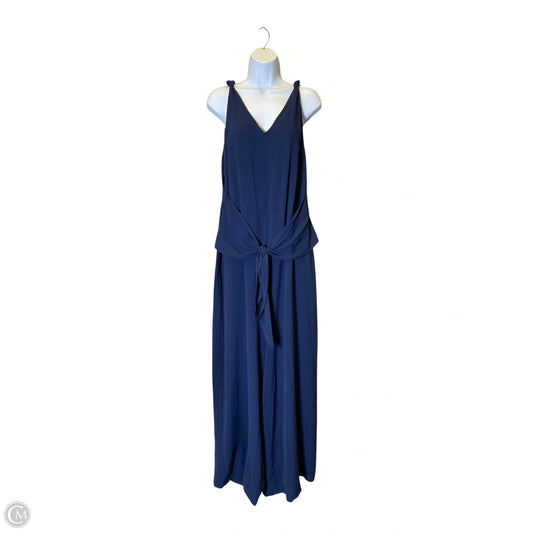 Jumpsuit By Clothes Mentor In Navy, Size: Xl