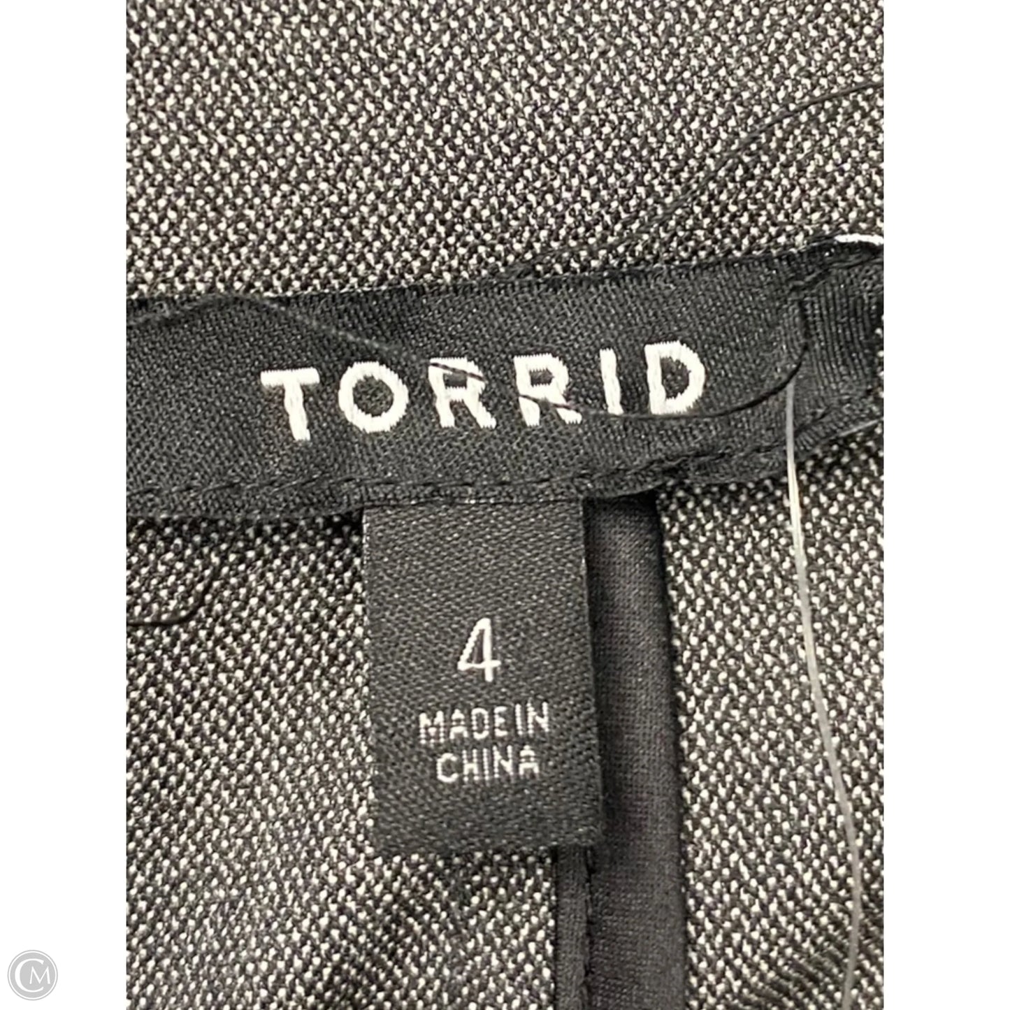 Blazer By Torrid In Grey, Size: 4x