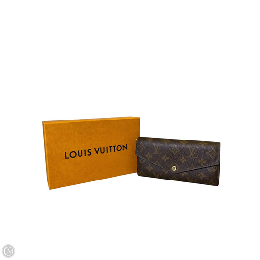 Wallet Luxury Designer By Louis Vuitton, Size: Medium