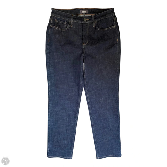 Jeans Straight By Nydj In Navy, Size: 6
