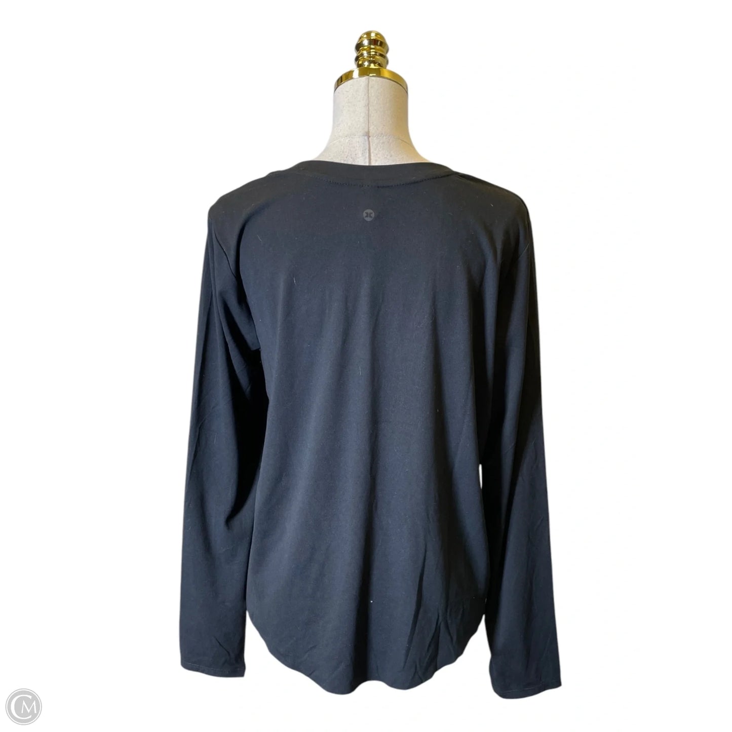 Top Long Sleeve By Rbx In Black, Size: L