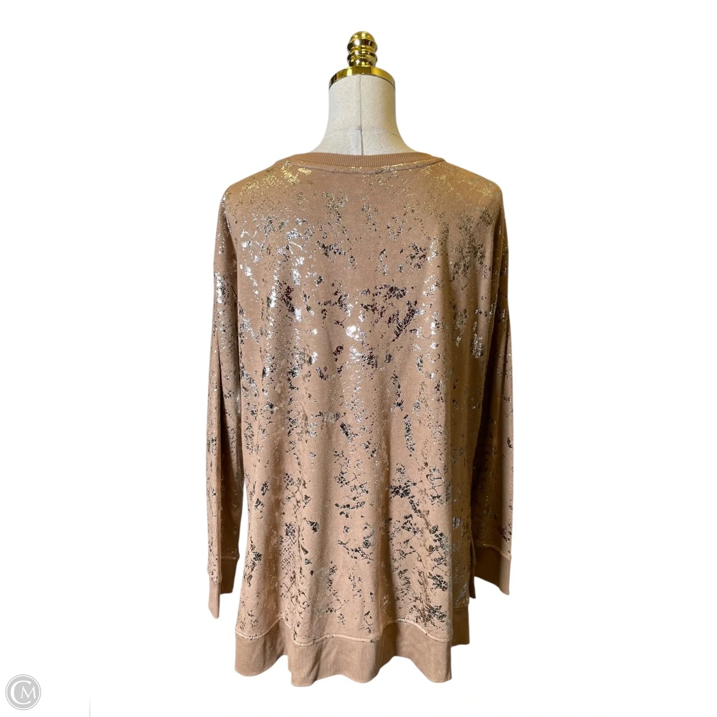 Sweater By Jane And Delancey In Brown, Size: L