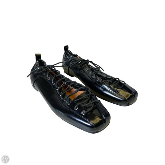 Shoes Flats By Clothes Mentor In Black, Size: 10