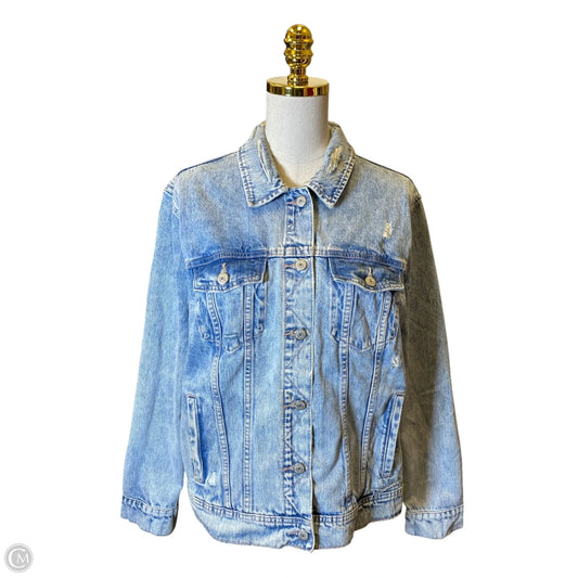 Jacket Denim By Old Navy In Blue Denim, Size: Xl