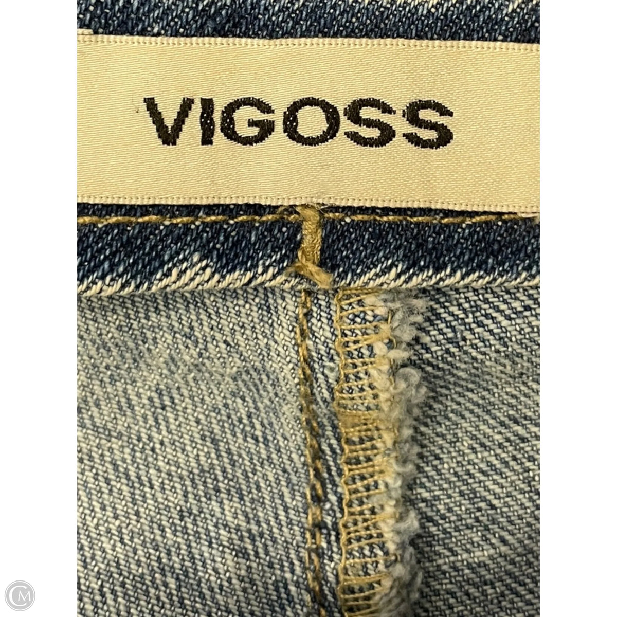 Skort By Vigoss In Blue Denim, Size: 8