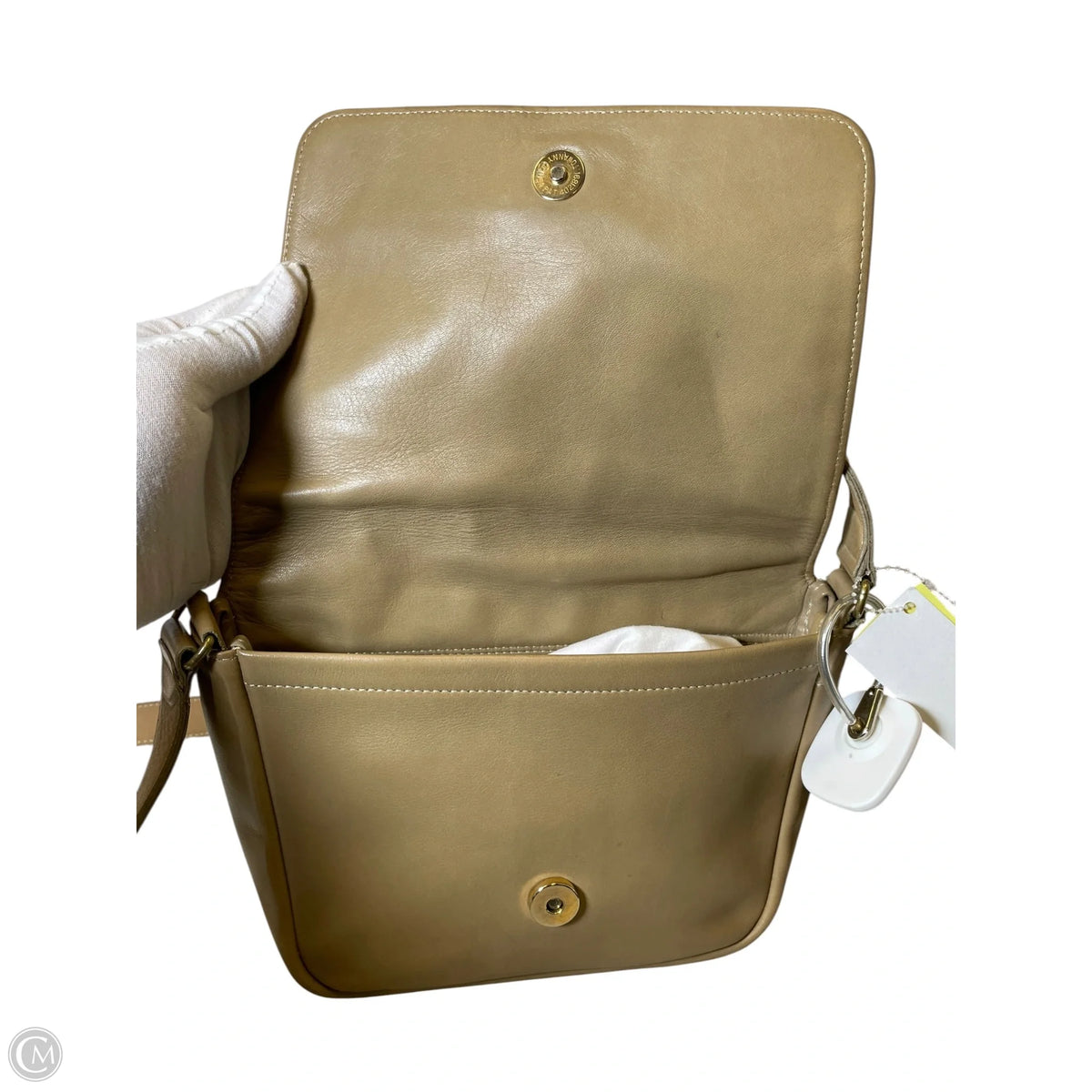 Crossbody Designer By Coach, Size: Medium