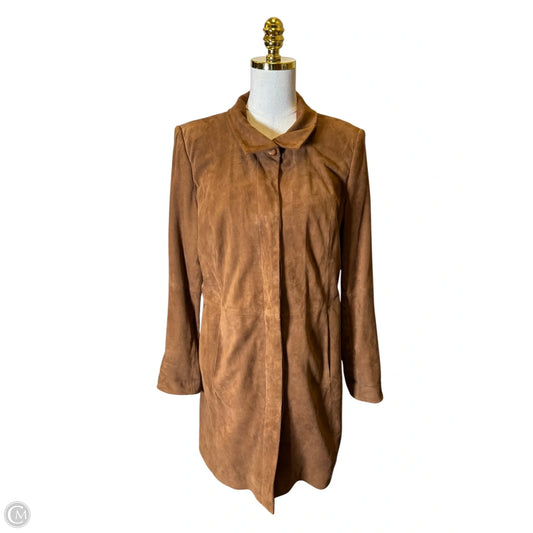 Coat Other By Clothes Mentor In Brown, Size: 12