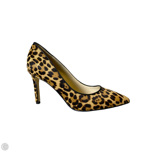 Shoes Heels Stiletto By Nine West In Animal Print, Size: 6
