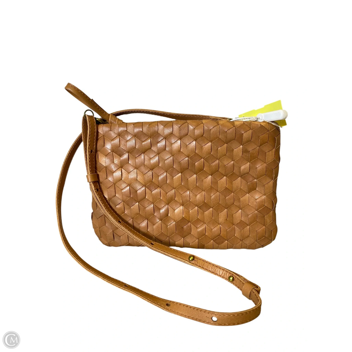 Crossbody Leather By Madewell, Size: Medium