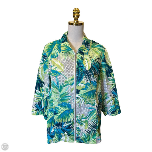 Cardigan By Chicos In Multi-colored, Size: Xl