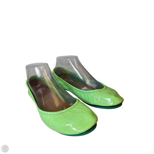 Shoes Designer By Tieks In Green, Size: 7