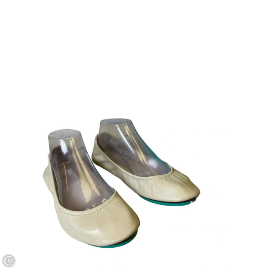 Shoes Designer By Tieks In Cream, Size: 7