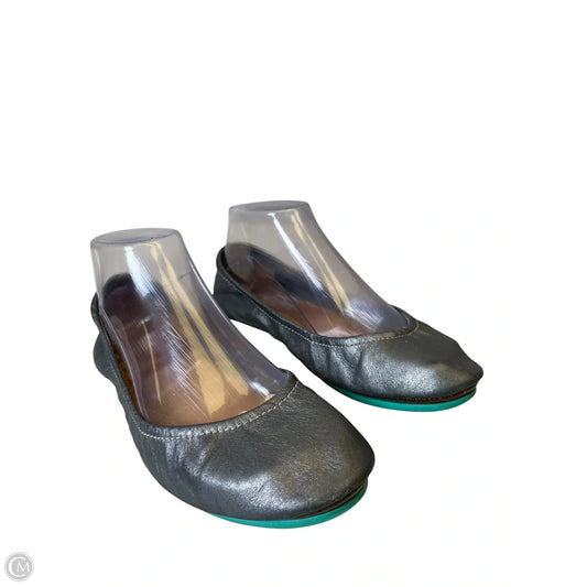 Shoes Designer By Tieks In Grey, Size: 7