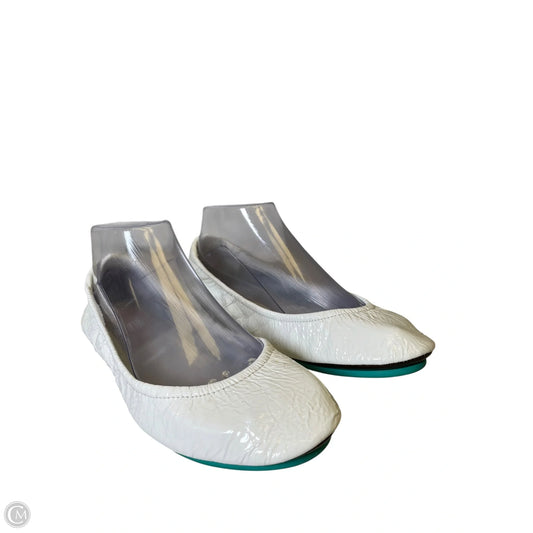 Shoes Designer By Tieks In White, Size: 7