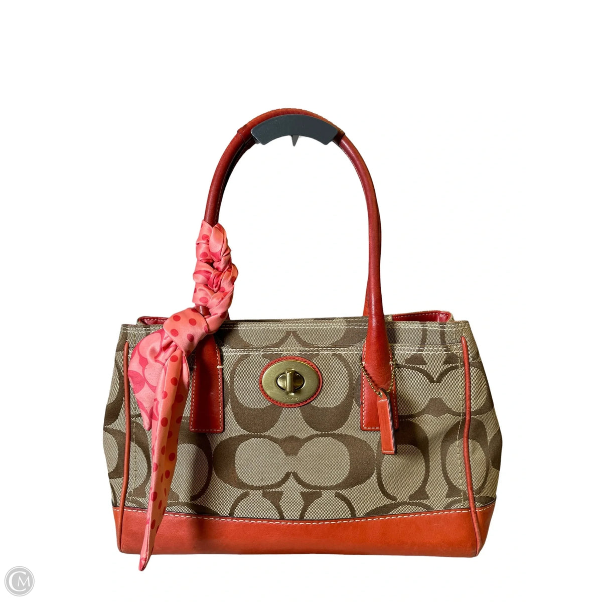 Handbag Designer By Coach, Size: Medium