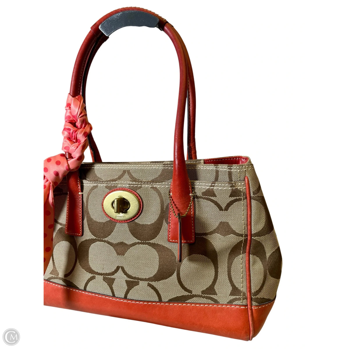 Handbag Designer By Coach, Size: Medium