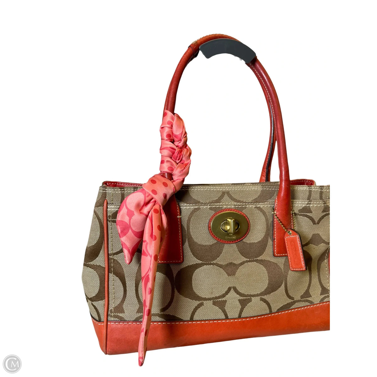 Handbag Designer By Coach, Size: Medium