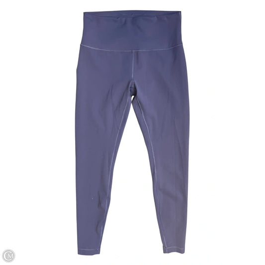 Athletic Leggings By Lululemon In Purple, Size: 10