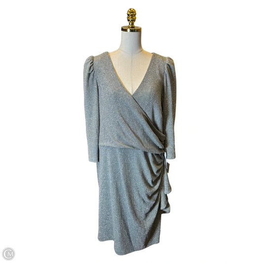 Dress Party Short By Betsy And Adam In Silver, Size: 18