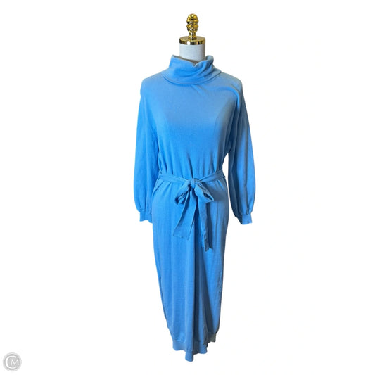 Dress Sweater By Clothes Mentor In Blue, Size: M