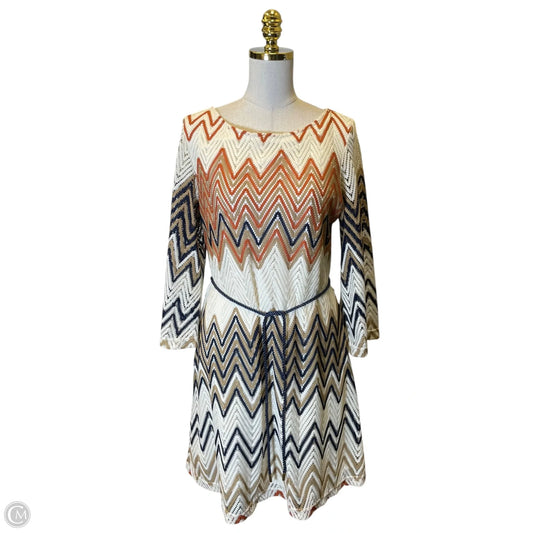 Dress Casual Short By Sharagano In Multi-colored, Size: 12