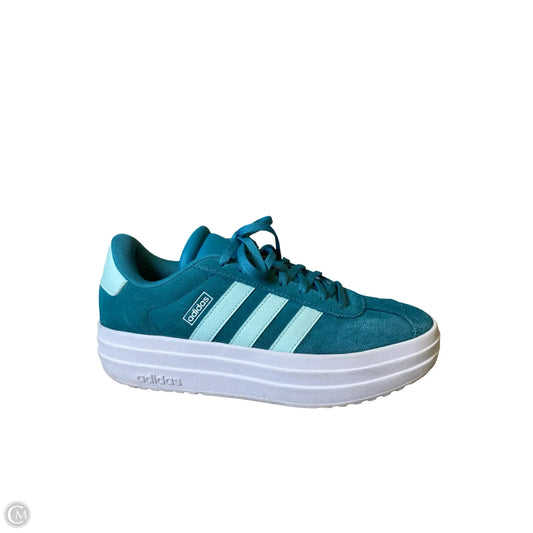 Shoes Heels Platform By Adidas In Green, Size: 6